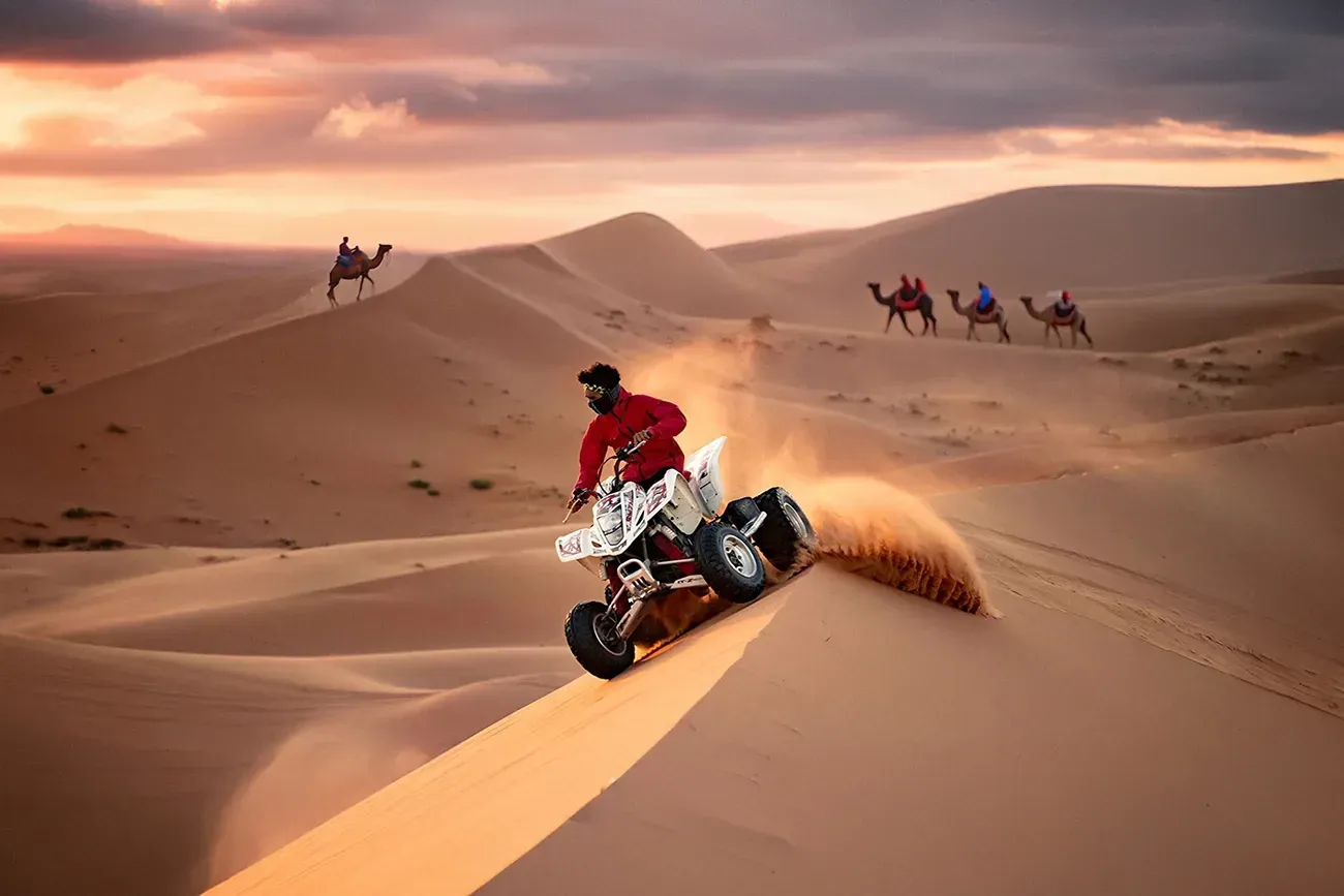 Evening + Quad Bike