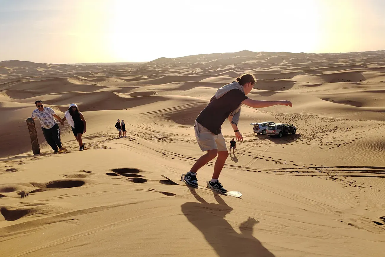 Sandboarding